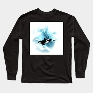 Orca The Ice Hunter Long Sleeve T-Shirt